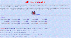 Desktop Screenshot of alternativkanalen.com